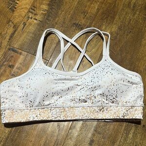Rose Gold Sports Bra